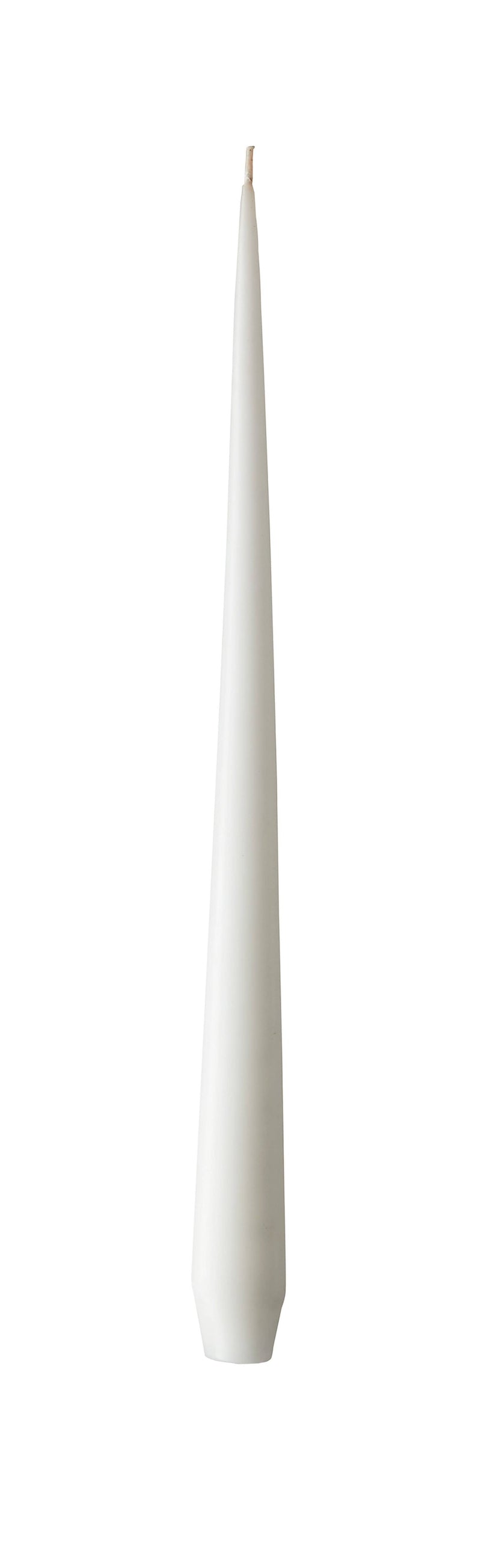 white taper candle