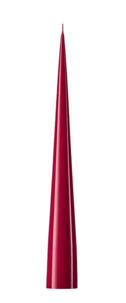 Cone Candles Lacquered 34cm