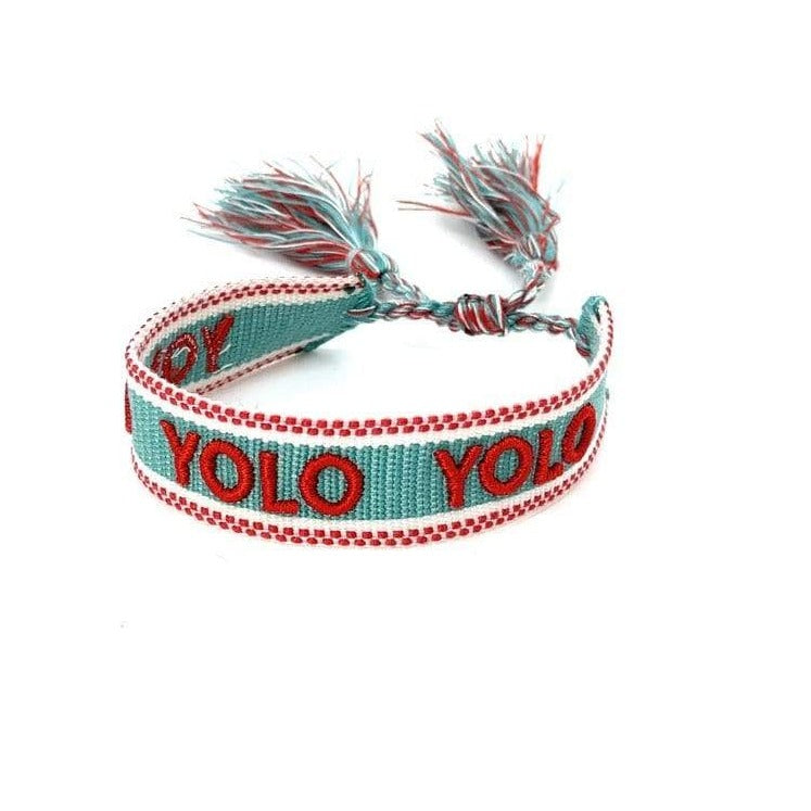 Friendship bracelet YOLO