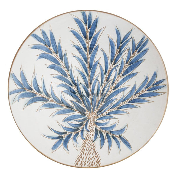 Ceramic Bowl X-Large with palm tree