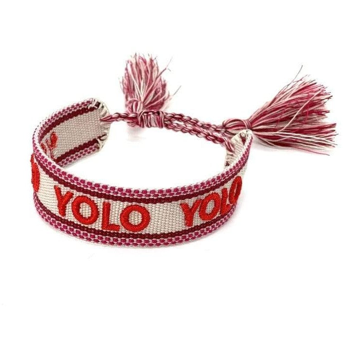 Friendship bracelet YOLO