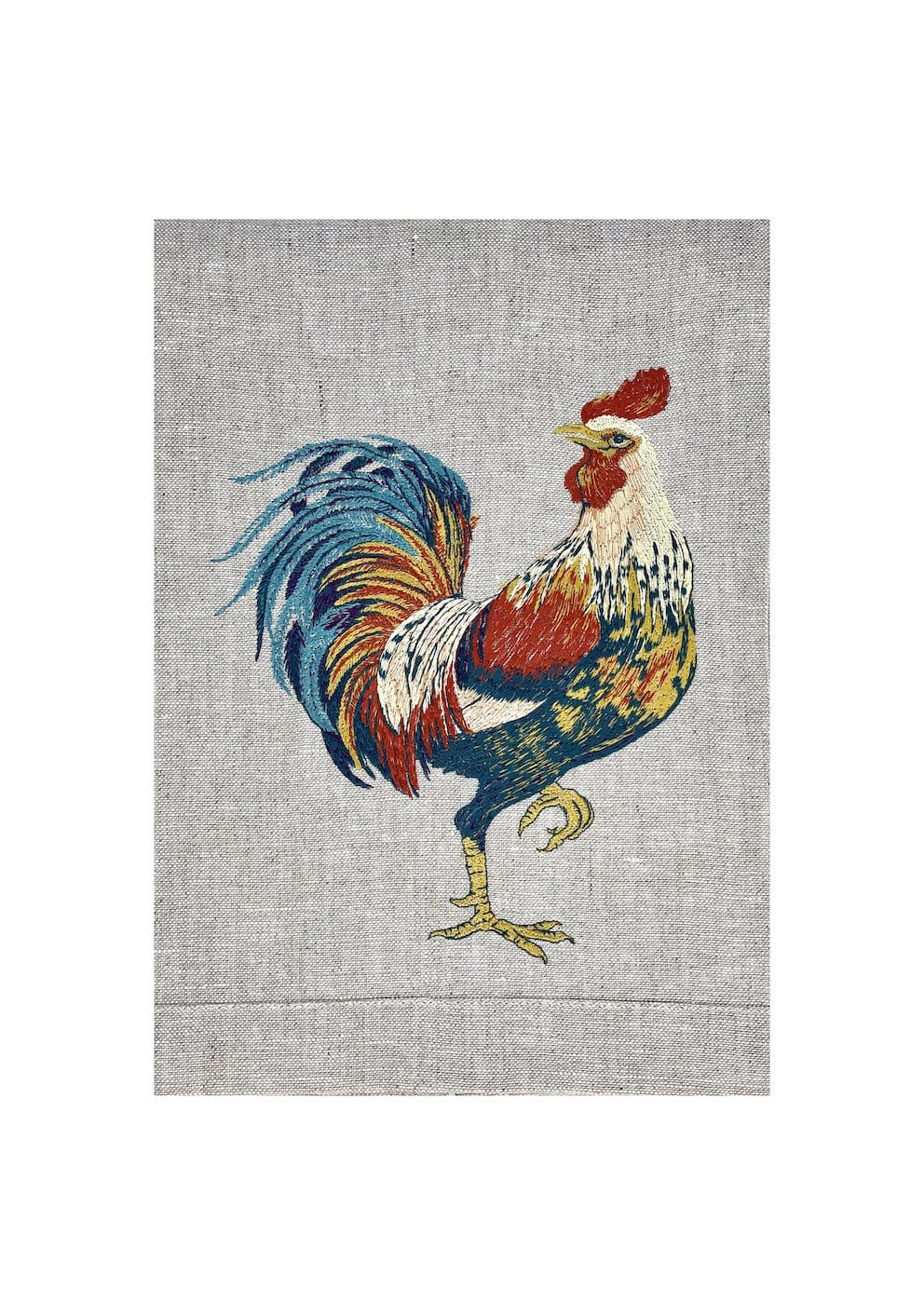 Guest Towels with Embroidered Animals