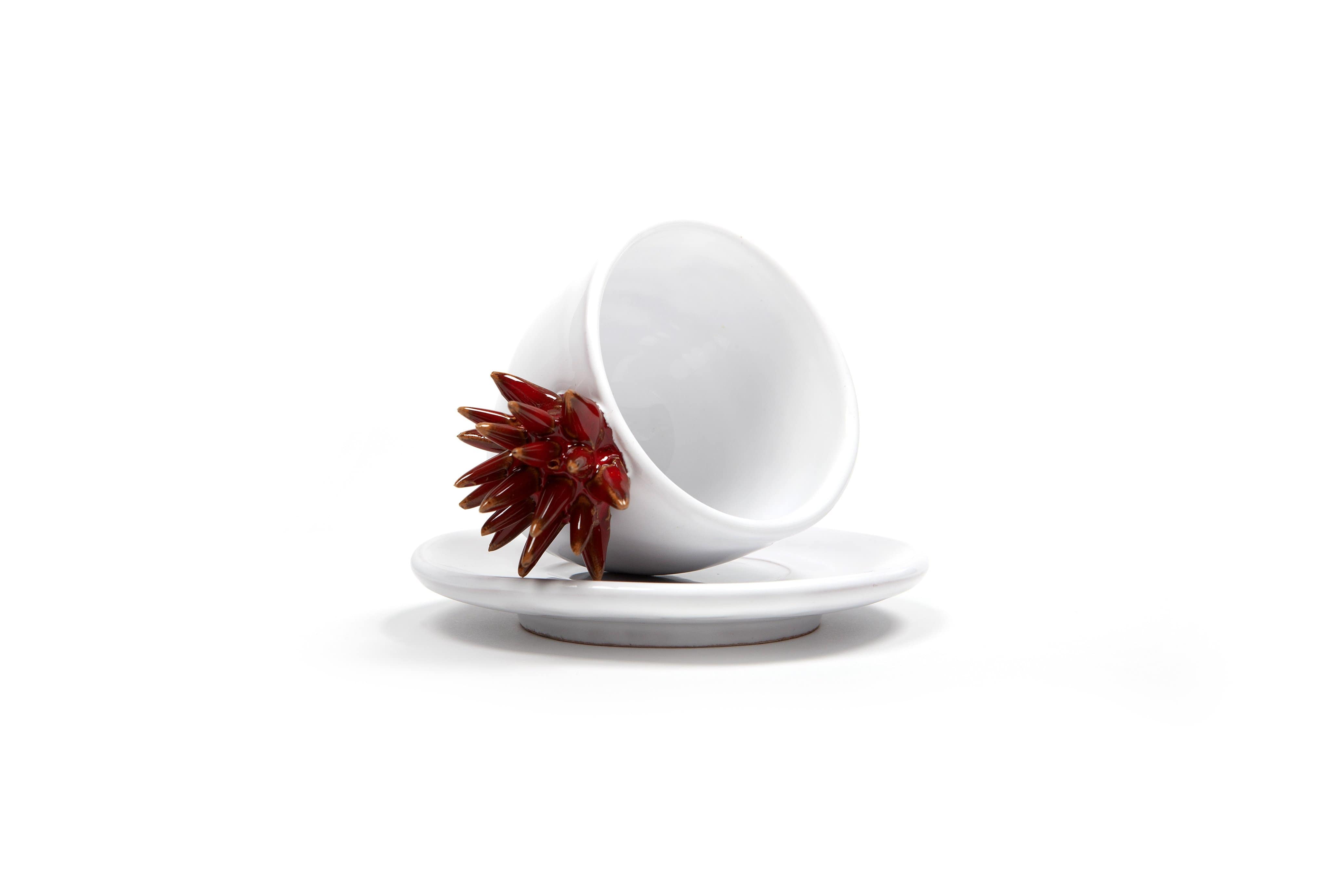 Espresso Cups "MARE" Red
