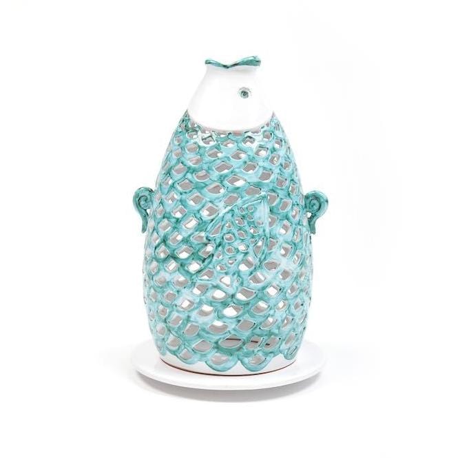 Ceramic Fish Lantern - Large