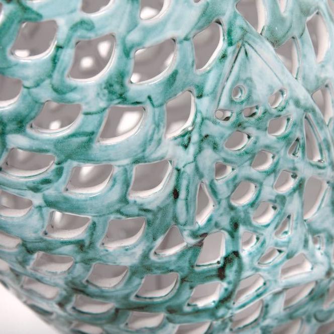 Ceramic Fish Lantern - Large