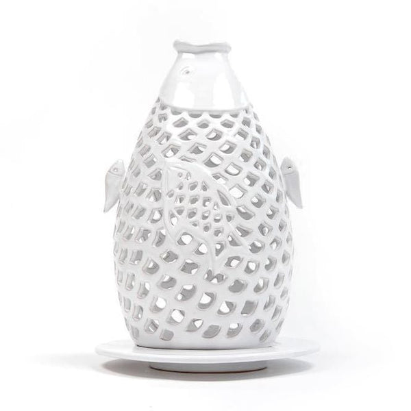 Ceramic Fish Lantern - Large