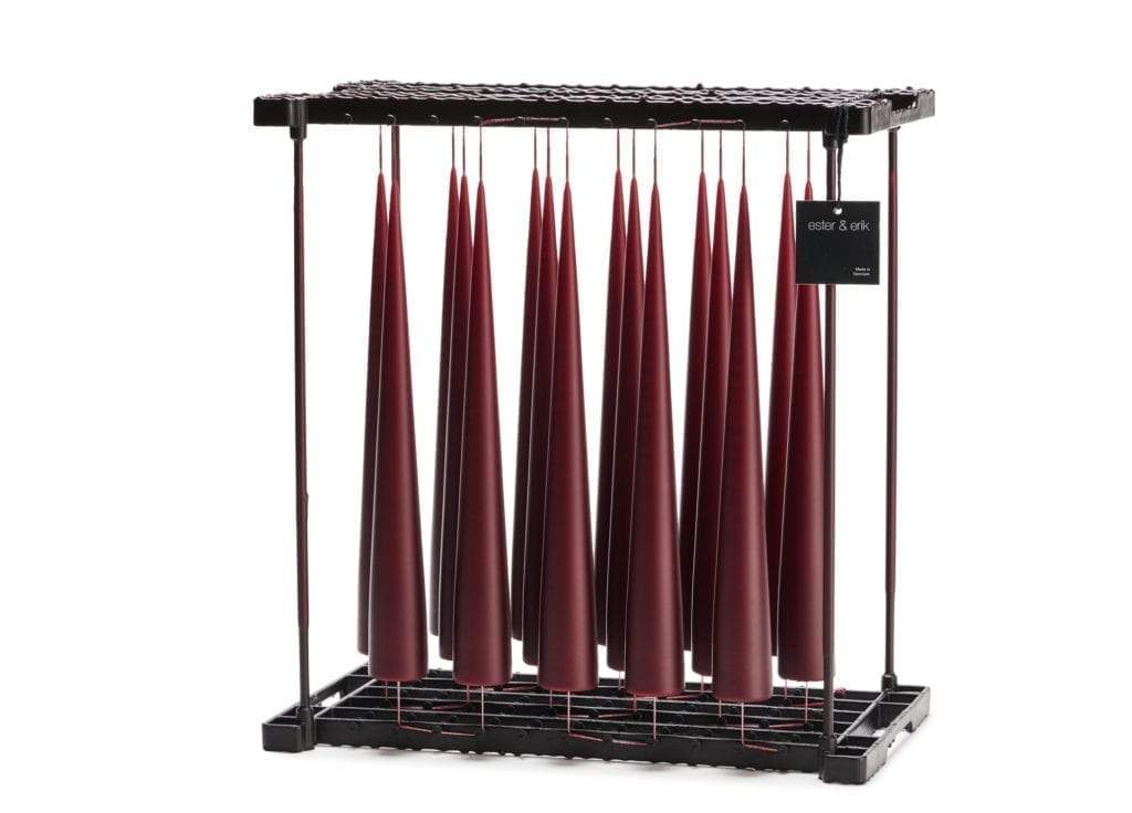 Matt Cone Candles 23cm