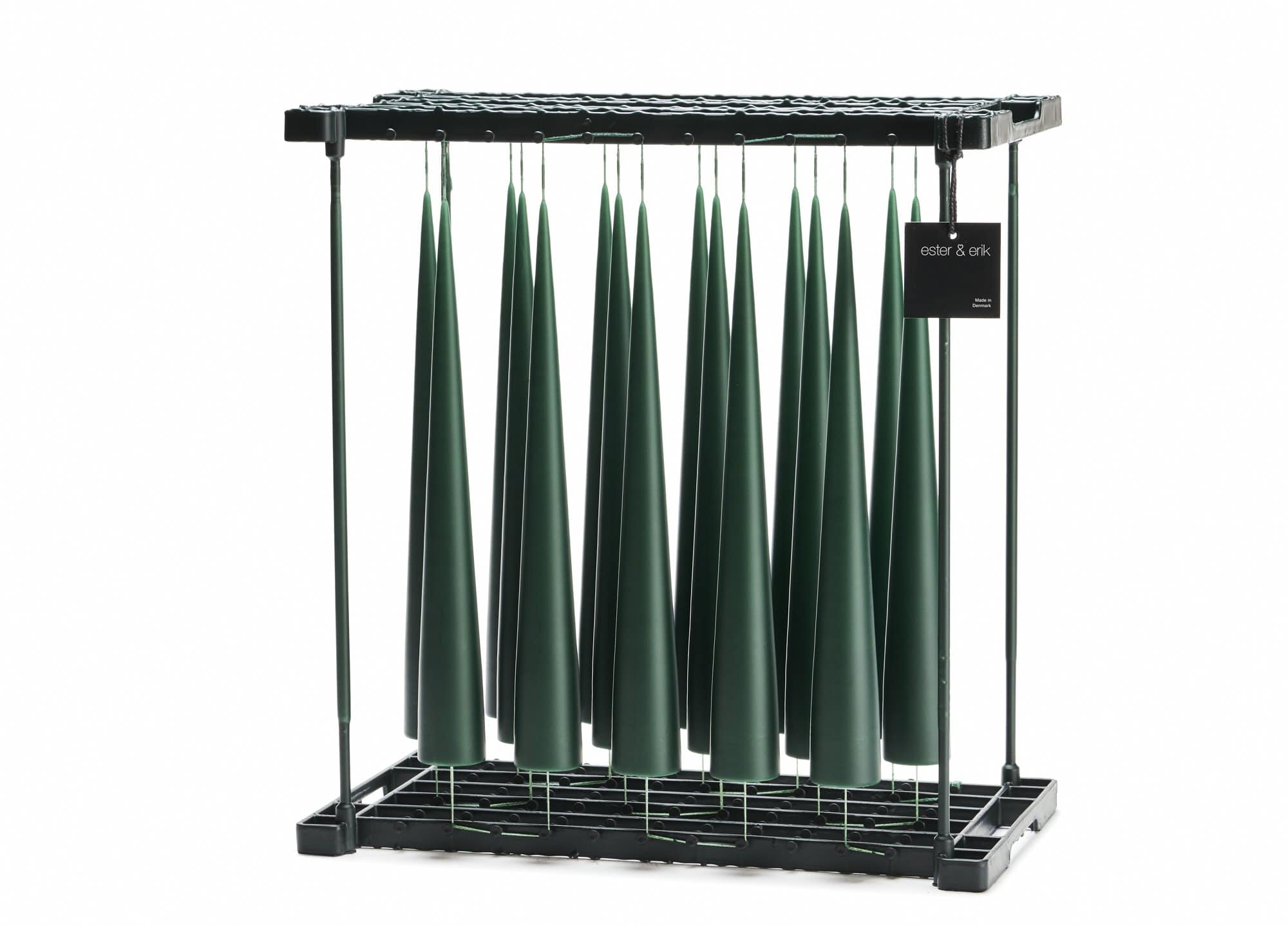 Matt Cone Candles 34cm