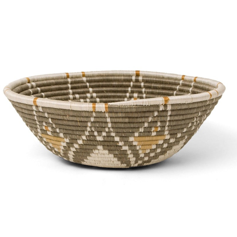 Raffia Bowl Light Taupe Intore Jumbo