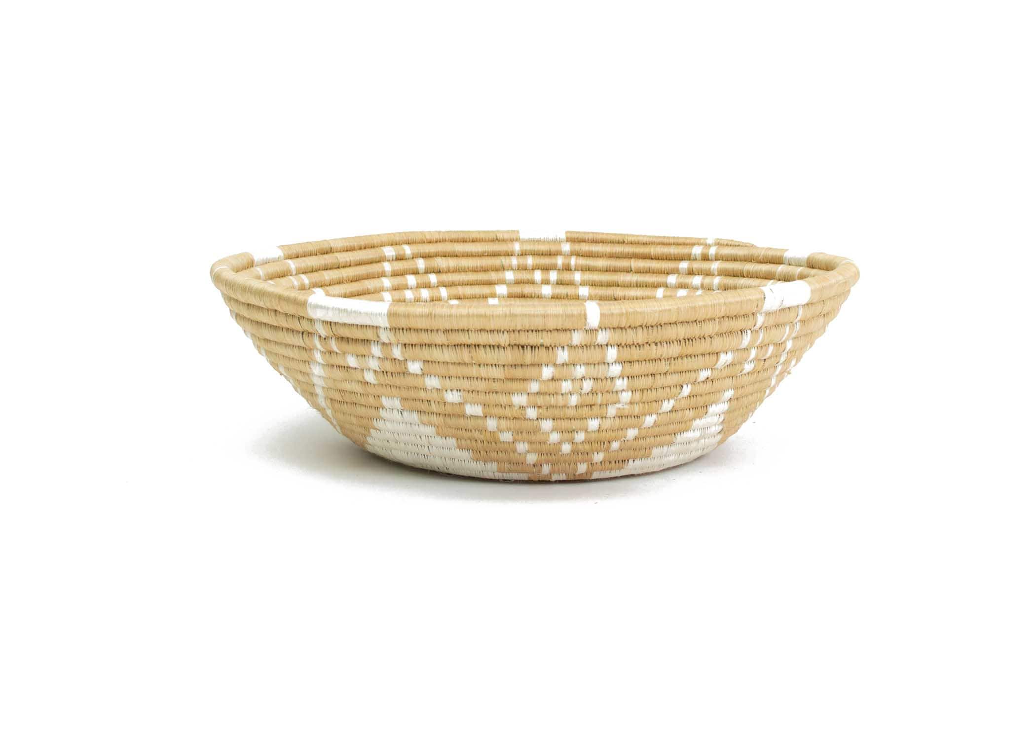 Raffia Bowls Jumbo Soft Gold
