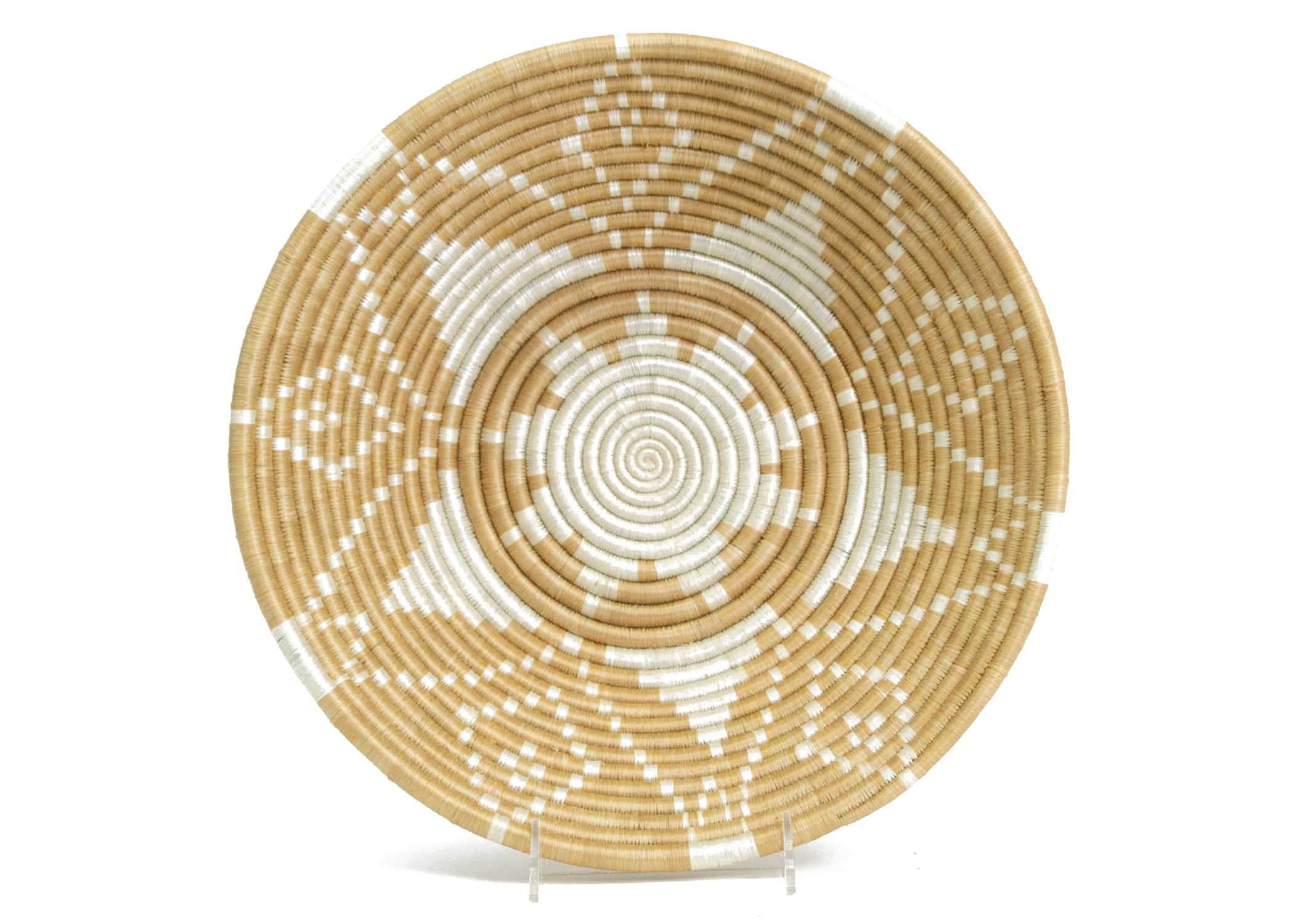 Raffia Bowls Jumbo Soft Gold