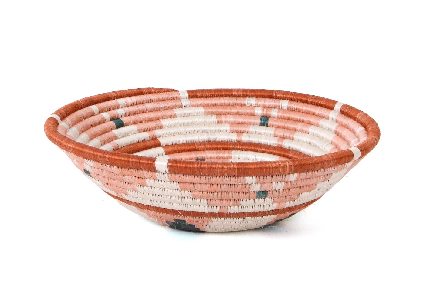 Raffia Bowl Apricot Kwizera XL