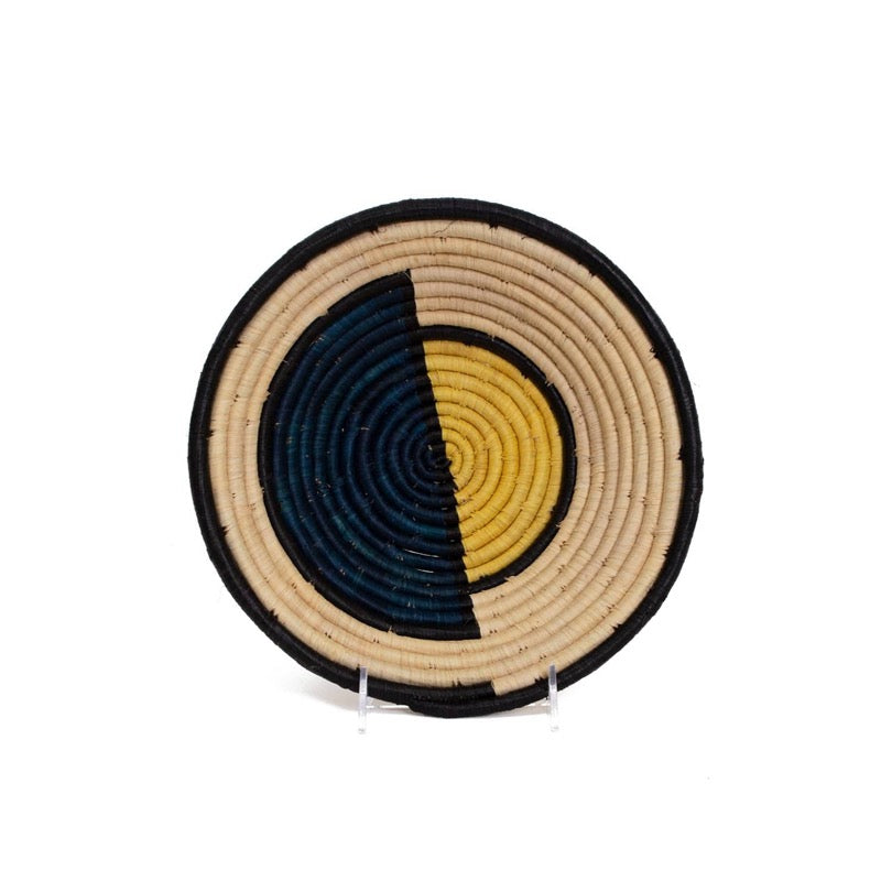 Raffia Bowl Mustard Soleil Medium