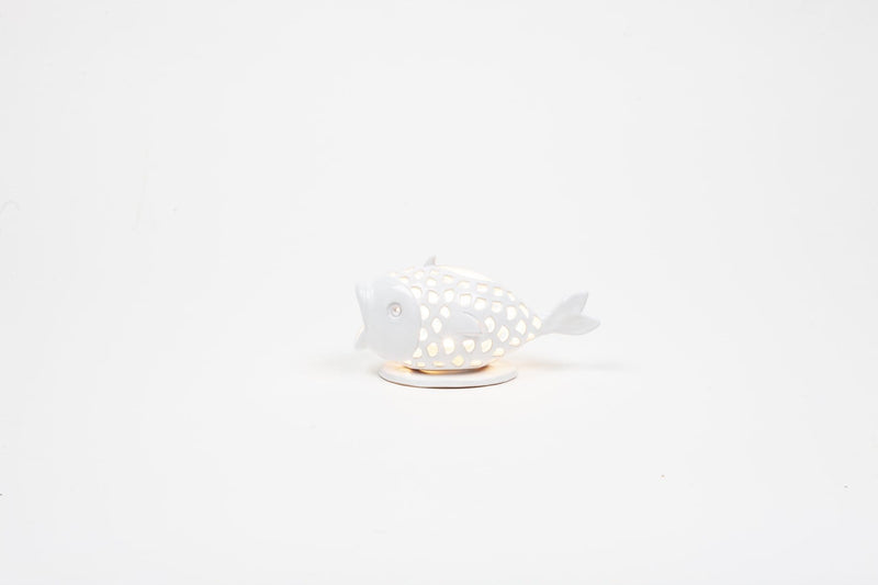 Ceramic Fish Tea Light Holder