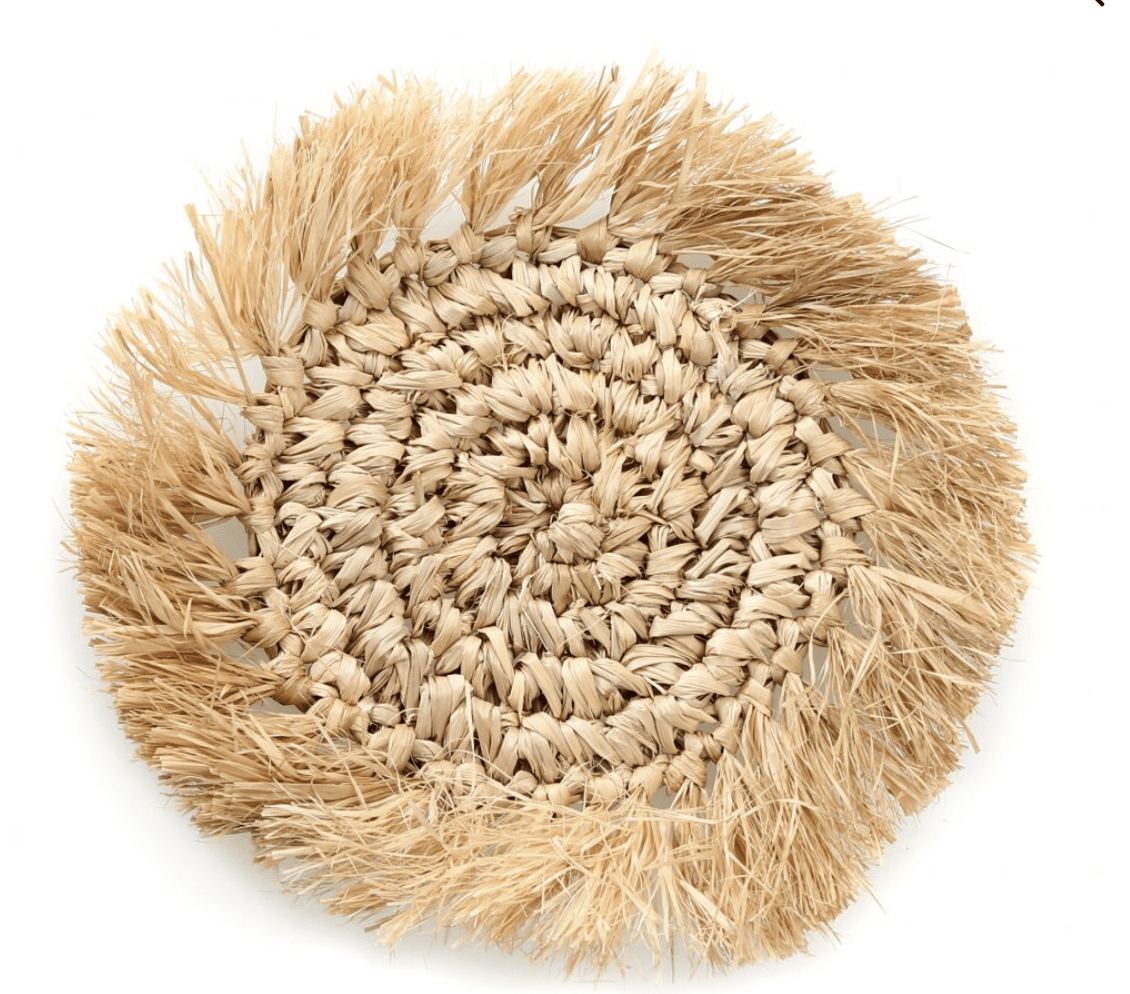 Coasters with Fringes