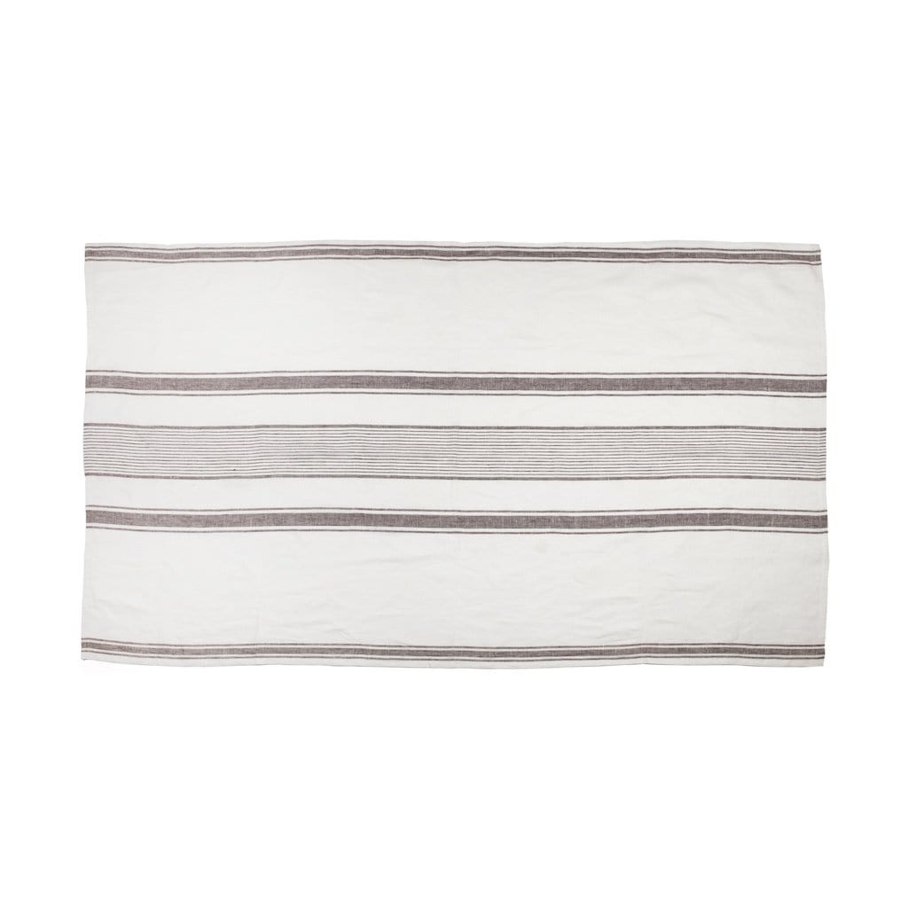 Tablecloths and Napkins White Striped