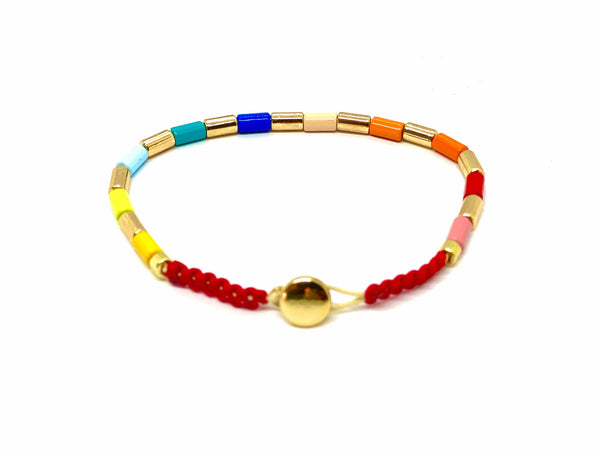 Bracelet "Tube beads"