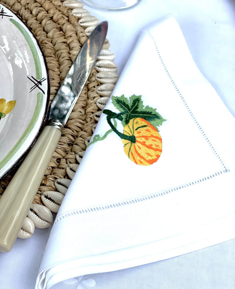 Napkins with Vegetables Set of 3