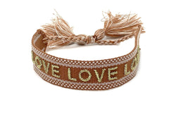 Friendship bracelet LOVE LOVE LOVE