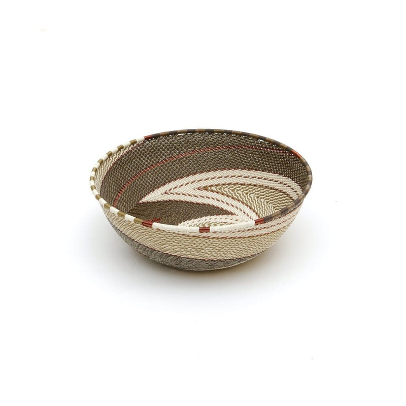 Handwoven Bowl  Shallow Large