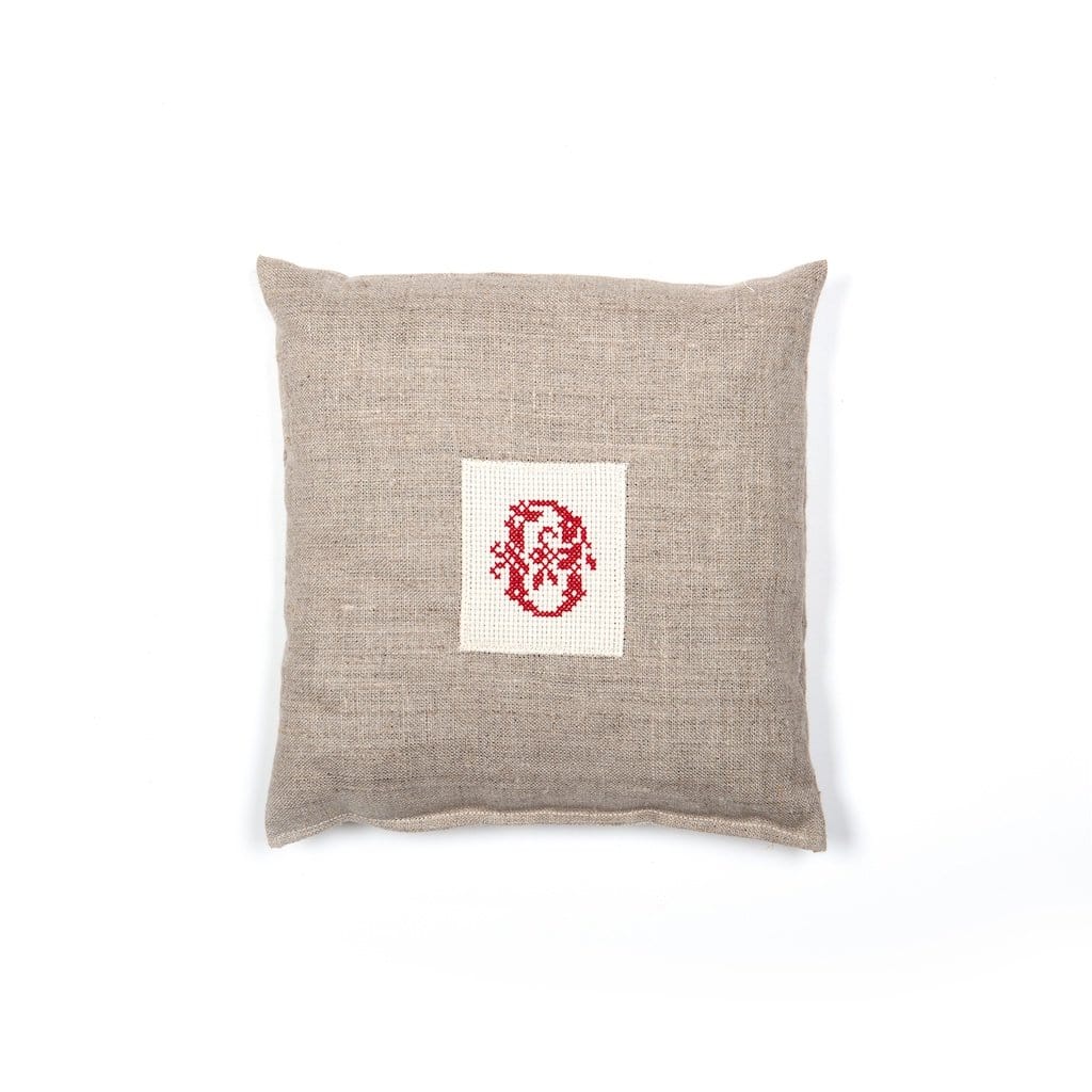 Lavender Bag with hand embroidered initial