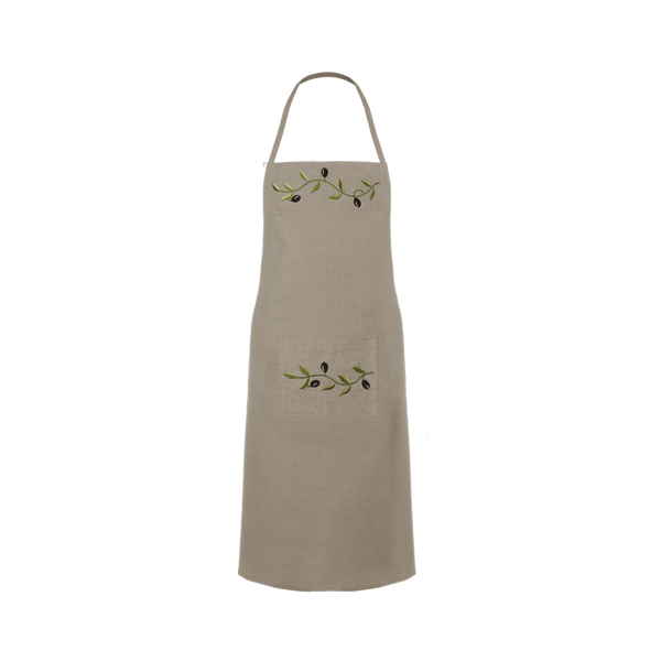 Aprons with embroideries