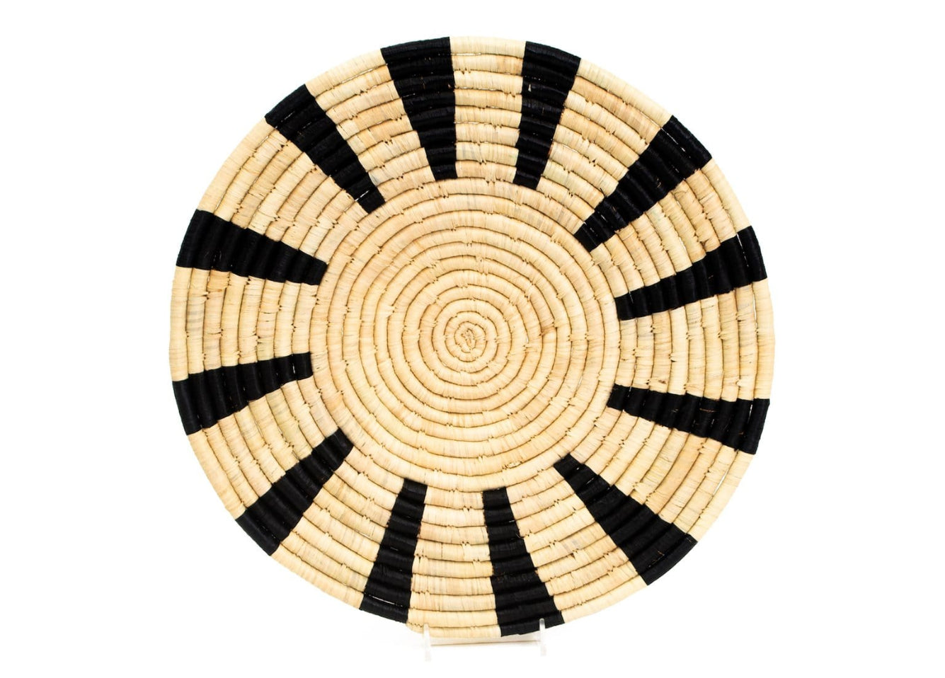 Raffia Tiled Natural Plate Medium