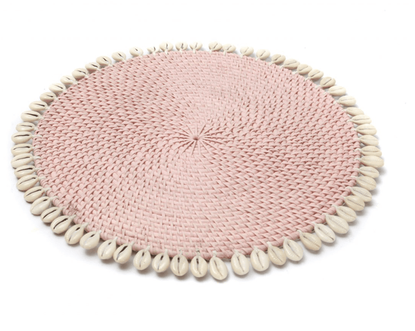 Placemats with Cowrie Shells