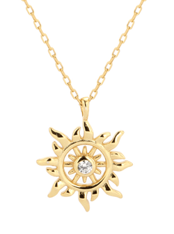 Necklace with Sun pendant