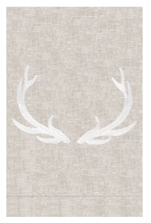 Guest Towels with Embroidered Animals