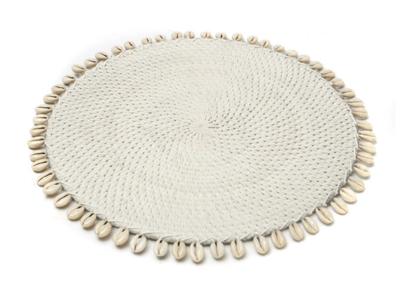 Placemats with Cowrie Shells