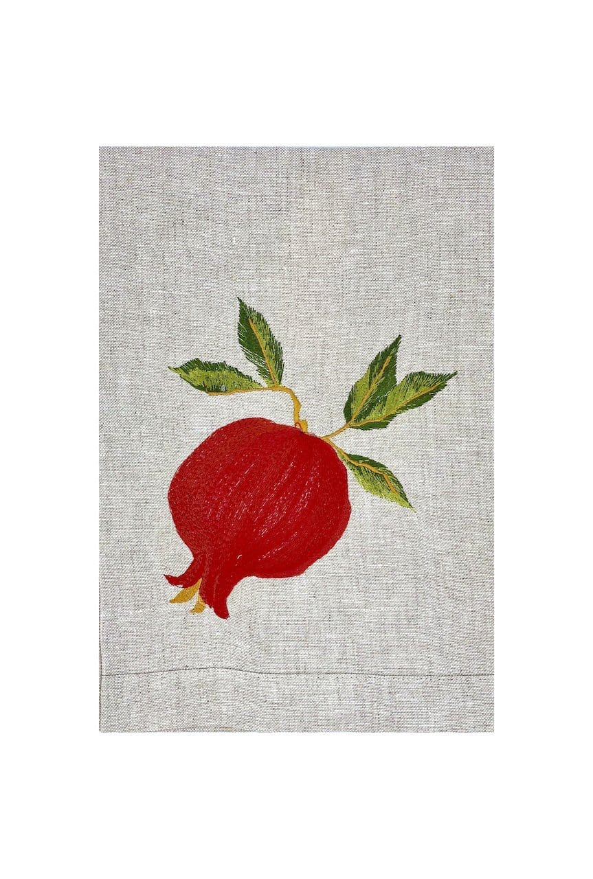 Guest Towels with embroidered Flowers